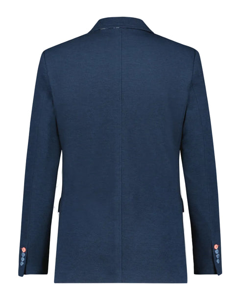 Blue Pique Blazer
