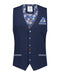 Blue Pique Waistcoat