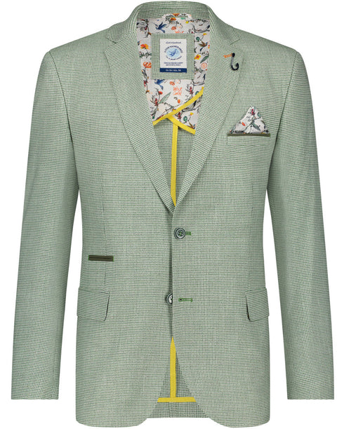 Mini Structure Blazer - Sage