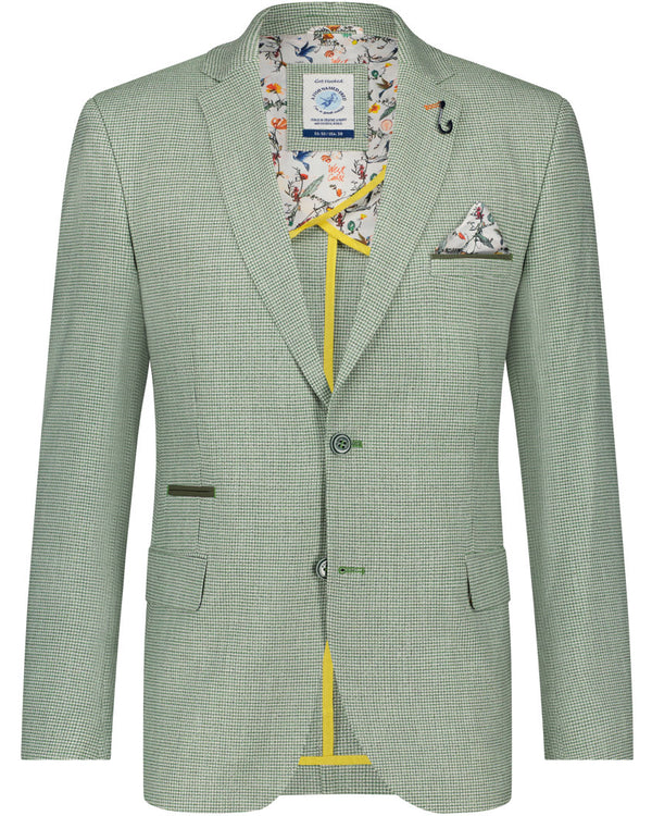 Mini Structure Blazer - Sage
