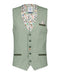 Mini Structure Waistcoat - Sage