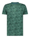 Leaf Print T-Shirt - Forest