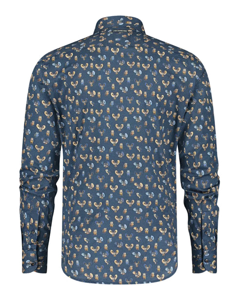 Owls Shirt - Blue
