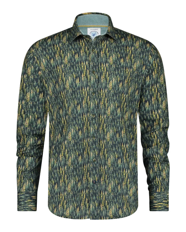Pine Trees Shirt - Green