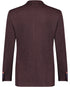 Pique Blazer - Burgundy