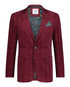 Corduroy Blazer - Burgundy