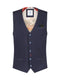 Melange Waistcoat - Navy