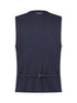 Melange Waistcoat - Navy