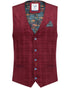 Corduroy Waistcoat - Burgundy
