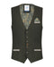 Herringbone Waistcoat - Dark Green