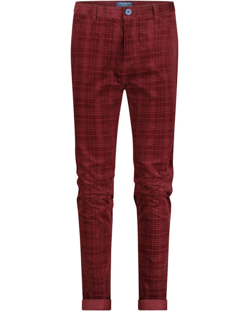 Corduroy Pants - Burgundy