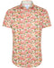 Oasis Print Short Sleeve Shirt - Pink