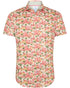 Oasis Print Short Sleeve Shirt - Pink