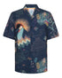 Sahara Sunset Short Sleeve Shirt - Cobalt