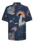Sahara Sunset Short Sleeve Shirt - Cobalt