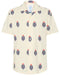 Embroidered Cactus Short Sleeve Shirt - Ecru