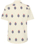 Embroidered Cactus Short Sleeve Shirt - Ecru