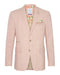 Small Check Blazer - Rose Pink