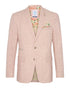 Small Check Blazer - Rose Pink