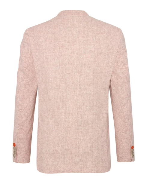 Small Check Blazer - Rose Pink