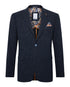 Seersucker Blazer - Navy