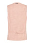 Small Check Waistcoat - Rose Pink