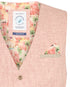 Small Check Waistcoat - Rose Pink
