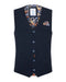 Seersucker Waistcoat - Navy