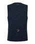 Seersucker Waistcoat - Navy