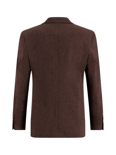 Pique Blazer - Chocolate