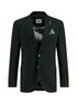 Pique Blazer - Dark Green