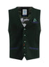 Pique Waistcoat - Dark Green