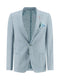 Linen Blend Blazer - Thyme