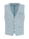 Linen Blend Waistcoat - Thyme