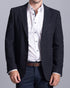 Johnson Brushed Cotton Blazer - Soot