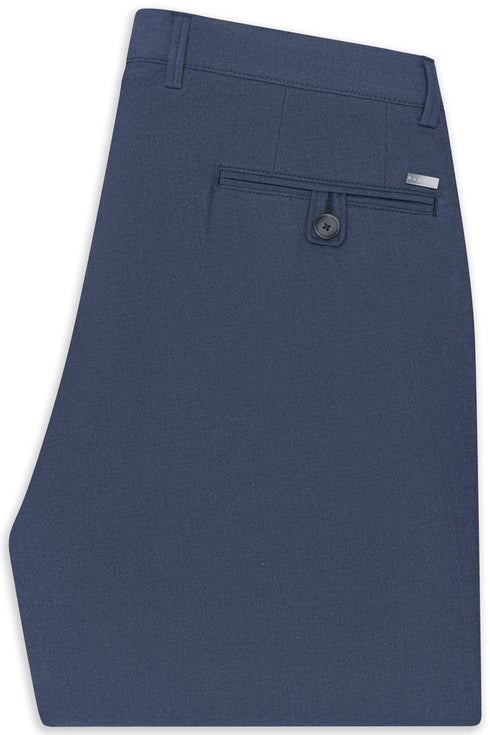 Single Pleat Trouser - Navy