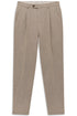 Single Pleat Trouser - Taupe