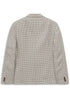 Woven Textured Blazer - Grey