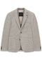 Woven Textured Blazer - Grey
