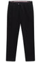 Essential Cotton Stretch Pants - Black