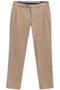 Essential Cotton Stretch Pants - Beige