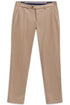 Essential Cotton Stretch Pants - Beige