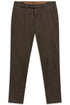 Yarn Dyed Stretch Pants - Cognac