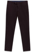 Yarn Dyed Stretch Pants - Blackberry
