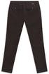 Yarn Dyed Stretch Pants - Brown