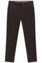 Yarn Dyed Stretch Pants - Brown