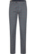 Yarn Dyed Check Pants - Blue