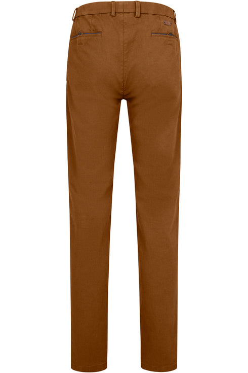 Cashmere Feel Stretch Pants - Cognac