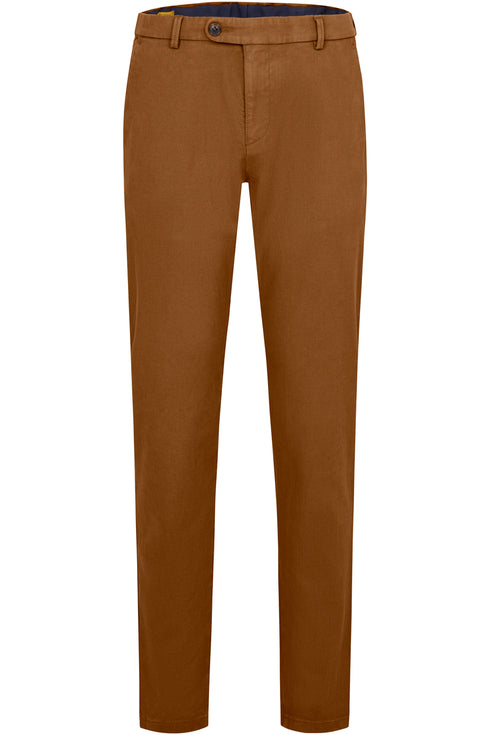 Cashmere Feel Stretch Pants - Cognac