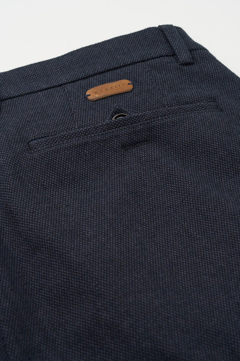 Yarn Dyed Pick Pants - Navy